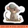 mouse with acorn helmet - PNG Clipart - Good Value