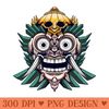 mecha barong face robot illustration - High-Quality PNG Download - Convenience