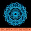 Modern circular geometric pattern - PNG Downloadable Art - Variety