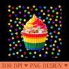 Cupcakes and Stars - Downloadable PNG - Popularity