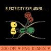 Electricity explained - Digital PNG Graphics - Good Value