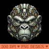 Mecha Apes S04 D30 - PNG Download Bundle - Customer Support