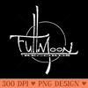 Full Moon Records - Downloadable PNG - Customer Support