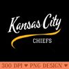 Kansas City Chiefs Retro Tee Kansas City Chiefs Retro T - Sublimation PNG - Good Value