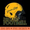 Green Bay Packers - PNG Artwork - Professional Design