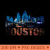 Houston Tx Skyline - PNG Illustrations - Latest Updates