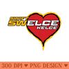 Swift Kelce Love CHIEFS - Digital PNG Graphics - Good Value