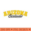 Arizona Cardinals - Digital PNG Files - High Quality 300 DPI