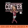 James Conner Arizona Cartoon - PNG Download Collection - Professional Design