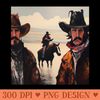 cowboys friendship - Instant PNG Download - Convenience