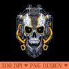 Mecha Skull S01 D13 - Free PNG Downloads - Good Value