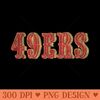 San Francisco 49ers Vintage Retro - PNG Clipart - Good Value
