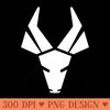 Stylized Antelope in South African fashion - PNG Download Collection - Variety