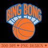 Bing Bong New York Knicks Spoof Vintage - PNG Design Downloads - Customer Support