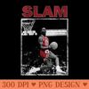 Michael Jordan SLAM - PNG Printables - Popularity