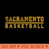 Awesome Basketball Sacramento Proud Name Vintage Beautiful Team - High-Quality PNG Download - Popularity