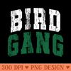 Bird Gang Support Philadelphia Eagles v3 - PNG Design Downloads - Unique