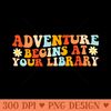 Summer Reading Program 2024 Adventure Begins At Your Library - Digital PNG Art - Latest Updates