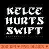 Kelce x Hurts x Swift Philadelphia Eagles - PNG Download Bundle - Professional Design