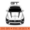 Mustang GT 2024 - PNG File Download - Professional Design