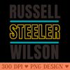 RUSSELL STEELER WILSON - Sublimation PNG - Flexibility