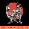 Android Girl Cybernetic Sci Fi Art - PNG Design Downloads - Flexibility