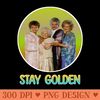 vintage golden girls 90s - PNG Download - Professional Design