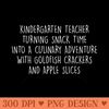 Kindergarten Teacher - Sublimation PNG - Good Value