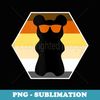 Mens Gay Bear with Sunglasses Funny Rainbow Gay Bear - Sublimation Digital Download