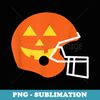 Halloween Football Pumpkin - Halloween Football - Premium Sublimation Digital Download