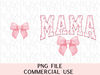 Coquette Mama Soft Girl Preppy Trendy Graphic PNG Sublimation Faux Hat Patch Design Instant Downloadable Digital File.jpg