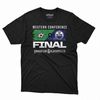 Dallas Stars Vs Edmonton Oilers 2024 Western Conference Finals Matchup T-shirt.jpg