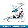 Dr. Seuss Cake in the Tub - Vintage Sublimation PNG Download