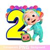 Cocomelon JJ Balloon 2nd Birthday PNG.jpg