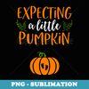 Fall Pregnancy Announcement s Couple Halloween Baby - Instant PNG Sublimation Download