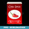 Chili Spice Tin Girls Matching Halloween Costume - Instant PNG Sublimation Download
