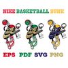Nike Jordan Basketball Dunk Bundle - Digital Designs, EPS, SVG, PDF and PNG