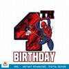 Marvel Spider-Man Web Swing 4th Birthday png, digital download .jpg