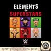 WWE Elements of Superstars png, digital download, instant .jpg