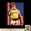 WWE Hulk Hogan American Flag Backdrop Centered png, digital download, instant .jpg