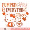 Hello Kitty Pumpkin Spice And Everything Nice png, digital download, instant .jpg