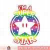 Super Mario Pride I_m A Super Star Rainbow Gradient png, digital download, instant .jpg