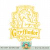 Harry Potter Gryffindor Line Art Crest PNG Download copy.jpg