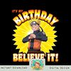 Naruto Shippuden My Birthday Believe It png, digital download, instant .jpg
