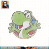 Super Mario Yoshi Color Fade Circle Logo png, digital download, instant .jpg