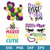 Mardu Gras Cutie Svg, My First Mardi Gras Svg, Little Mis Mardi Gras Svg, Png Dxf Eps File.jpeg