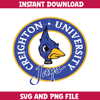 Creighton Bluejays Svg, Creighton Bluejays logo svg, Creighton Bluejays University, NCAA Svg, Ncaa Teams Svg (10).png