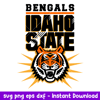 Idaho State Bengals Logo Svg, Idaho State Bengals Svg, NCAA Svg, Png Dxf Eps Digital File.jpeg