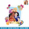 Disney Princess Rapunzel Moana Snow White Polaroid PNG Download.jpg