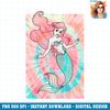 Disney Princess The Little Mermaid Tie Dye Ariel PNG Download.jpg